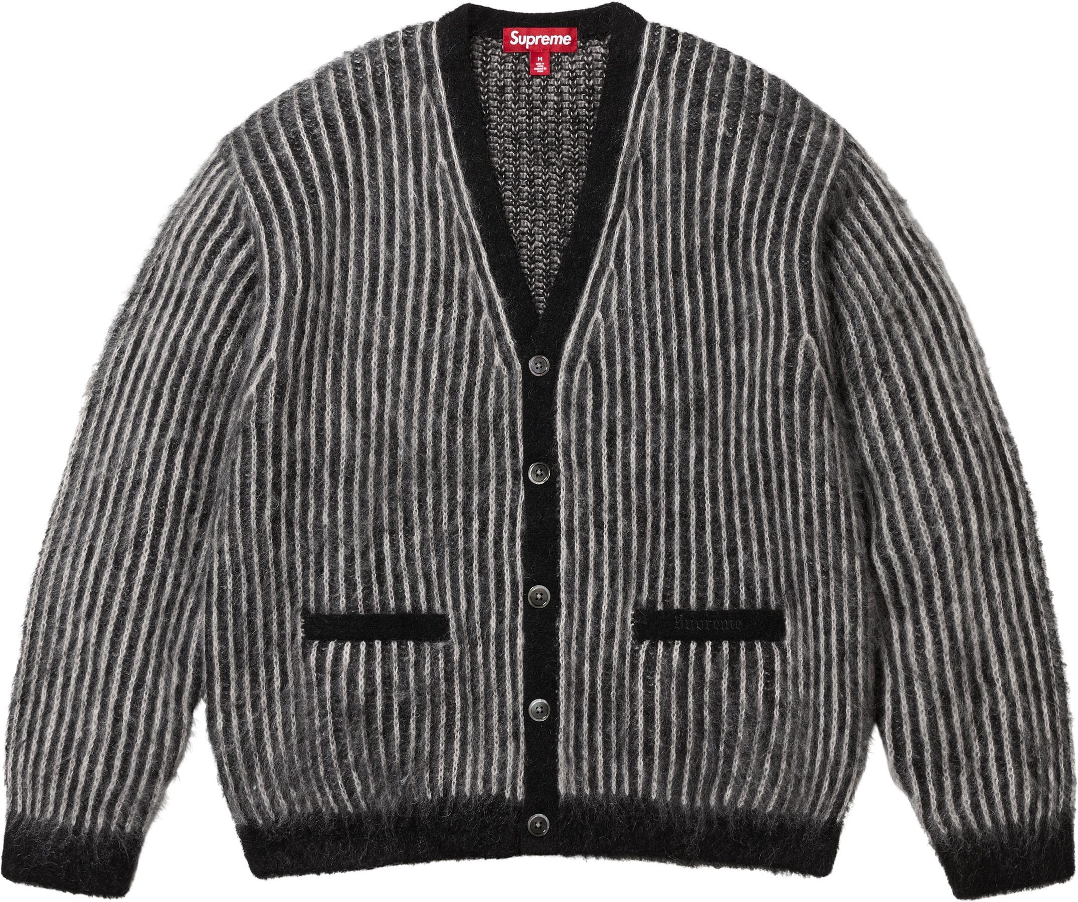 2-Tone Mohair Cardigan view 2
